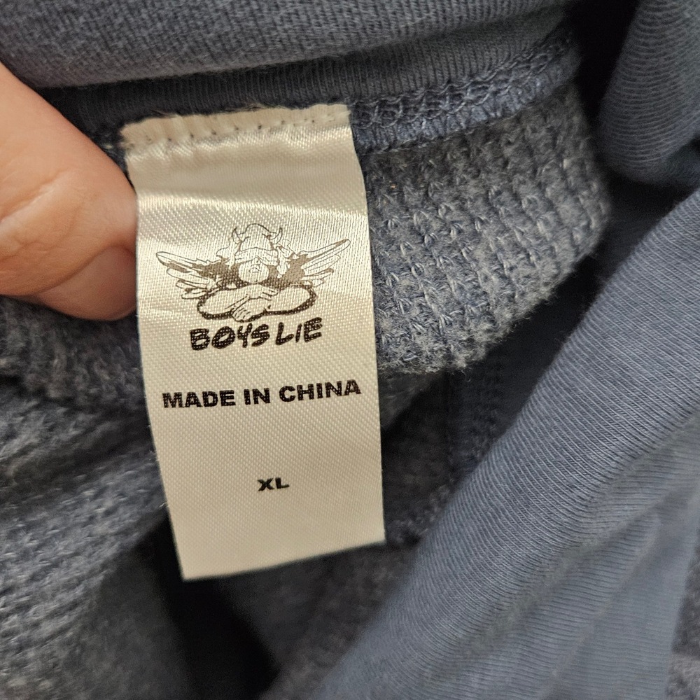 Boys Lie Commitment Issues Sweatpants in Cloud Flare Pants XL Waffle Thermal - Picture 5 of 11